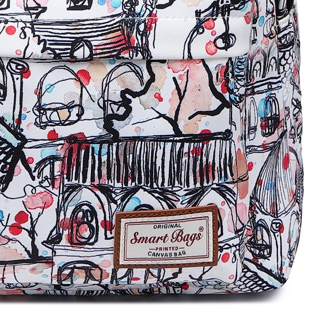 Smart Bags Printed Edition Uniseks Okul Sırt Çantası 3224