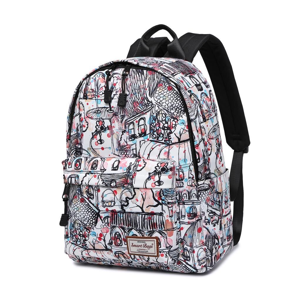 Smart Bags Printed Edition Uniseks Okul Sırt Çantası 3224