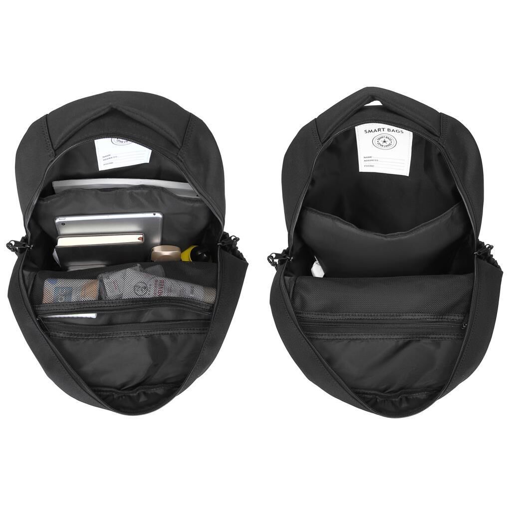 Smart Bags Sırt Çantası Okul Boyu Laptop Gözlü 3196 Hardal