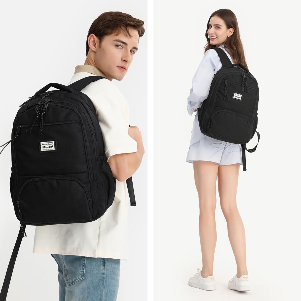 Smart Bags Sırt Çantası Okul Boyu Laptop Gözlü 3196 Petrol