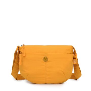 Smart Bags Mikro Poly Kumaş Postacı Kadın Çantası 3338 Hardal