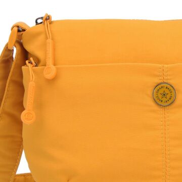 Smart Bags Mikro Poly Kumaş Postacı Kadın Çantası 3338 Hardal