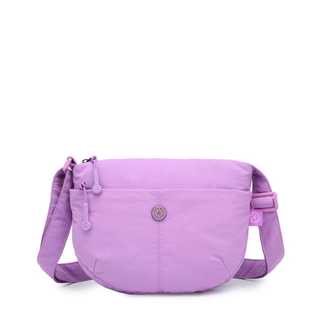 Smart Bags Mikro Poly Kumaş Postacı Kadın Çantası 3338 Lila