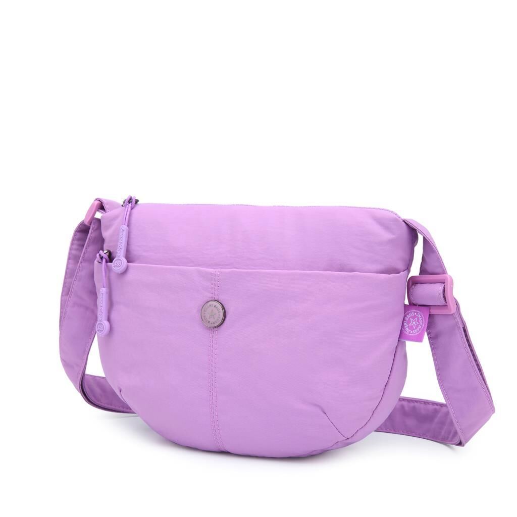 Smart Bags Mikro Poly Kumaş Postacı Kadın Çantası 3338 Lila