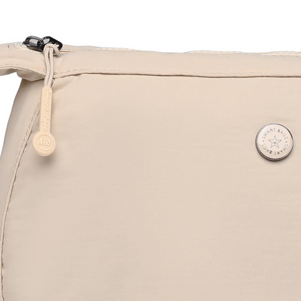 Smart Bags Mikro Poly Kumaş Postacı Kadın Çantası 3341 Bej