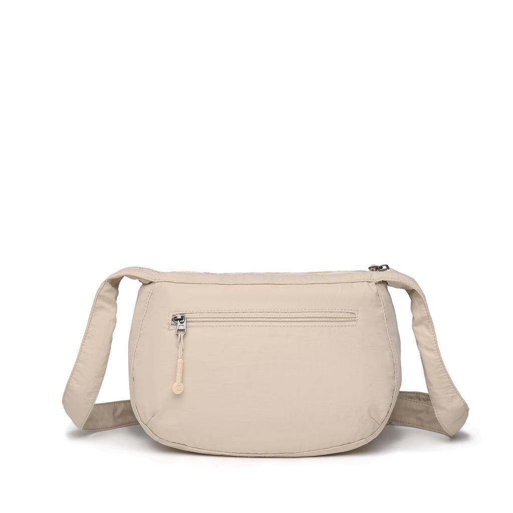 Smart Bags Mikro Poly Kumaş Postacı Kadın Çantası 3341 Bej