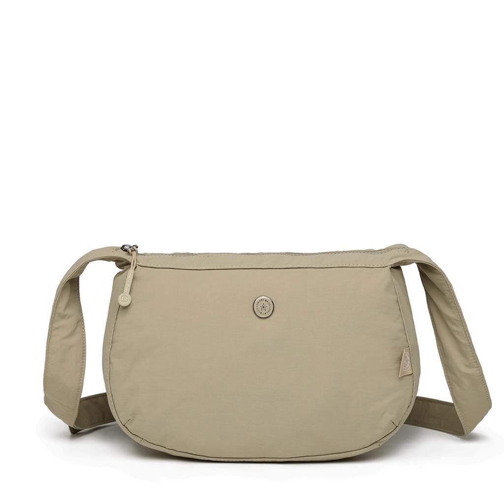 Smart Bags Mikro Poly Kumaş Postacı Kadın Çantası 3341 Vizon