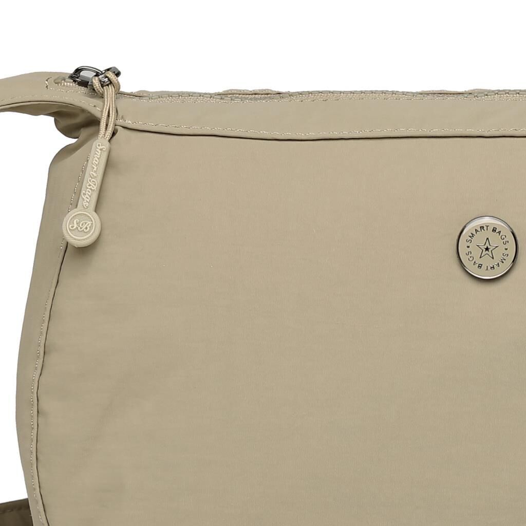 Smart Bags Mikro Poly Kumaş Postacı Kadın Çantası 3341 Vizon