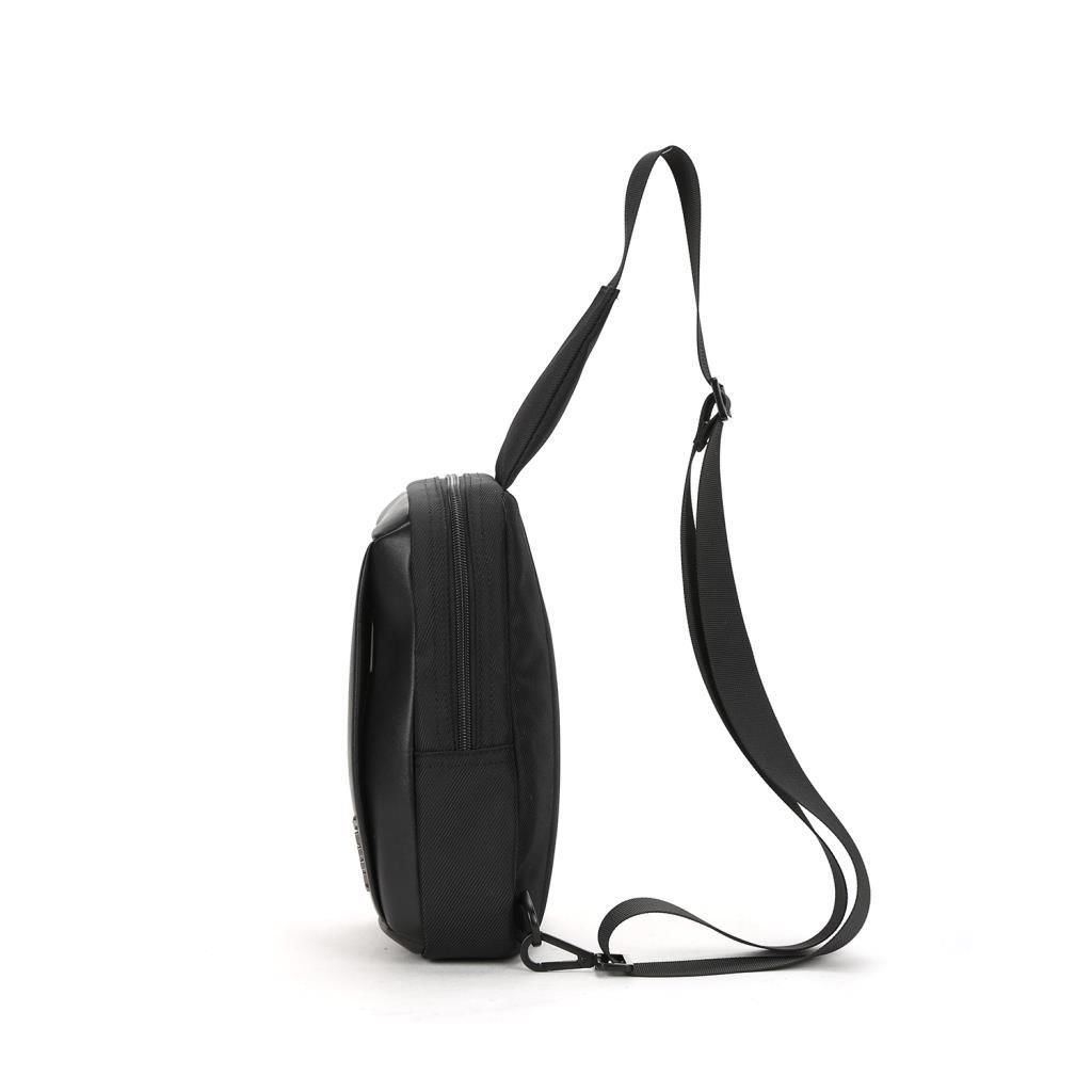 Tek Askılı Bodybag Erkek Sırt Çantası Baggaj CS24156 Siyah