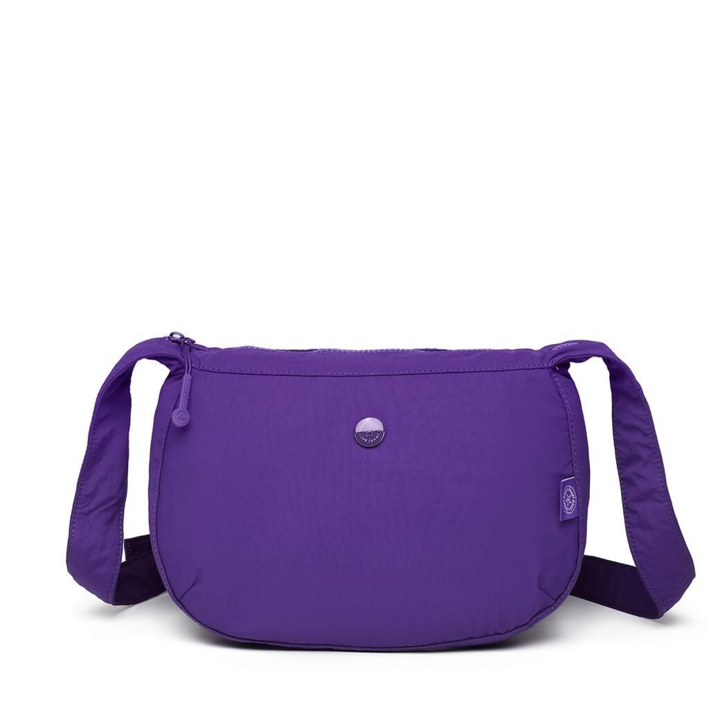 Smart Bags Mikro Poly Kumaş Postacı Kadın Çantası 3341 Mor