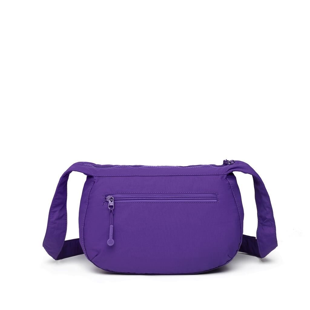 Smart Bags Mikro Poly Kumaş Postacı Kadın Çantası 3341 Mor