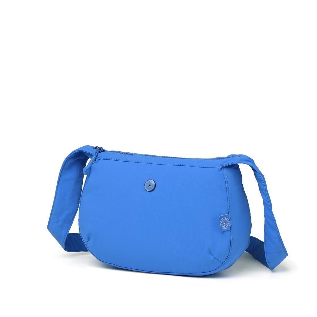 Smart Bags Mikro Poly Kumaş Postacı Kadın Çantası 3341 Mavi