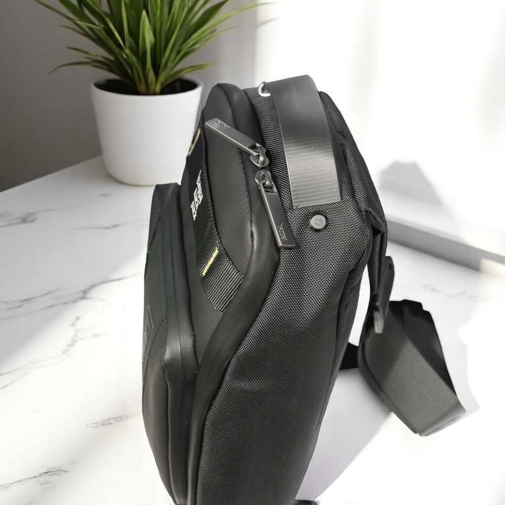 Tek Askılı Bodybag Erkek Sırt Çantası Baggaj CS24160 Siyah
