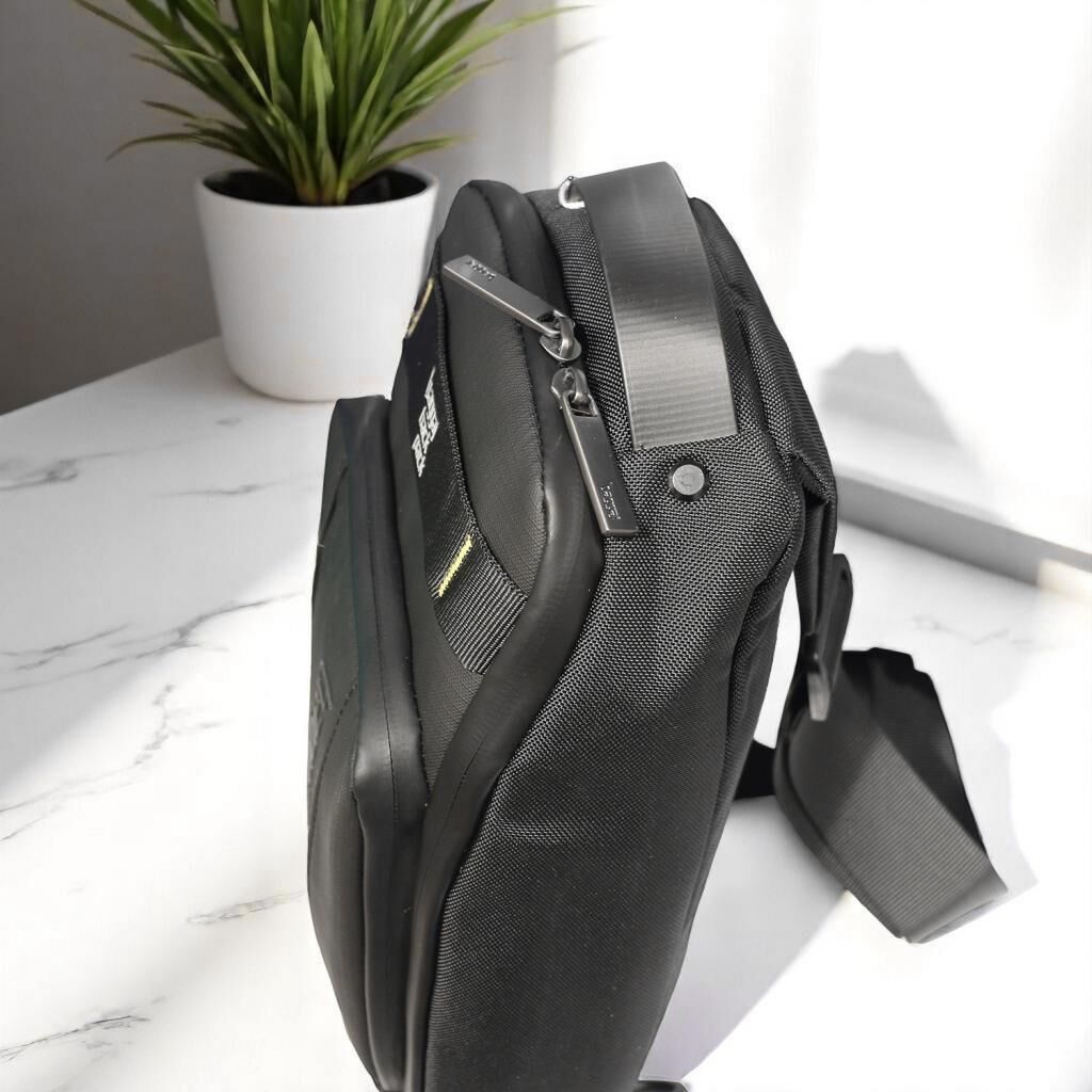Tek Askılı Bodybag Erkek Sırt Çantası Baggaj CS24160 Siyah