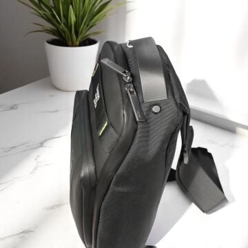 Baggaj Tek Askılı Bodybag Erkek Sırt Çantası Siyah