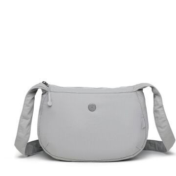 Smart Bags Mikro Poly Kumaş Postacı Kadın Çantası 3341 Gri