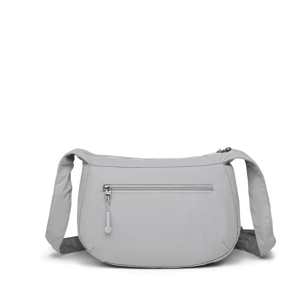 Smart Bags Mikro Poly Kumaş Postacı Kadın Çantası 3341 Gri