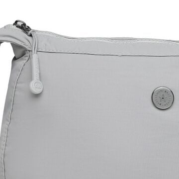 Smart Bags Mikro Poly Kumaş Postacı Kadın Çantası 3341 Gri