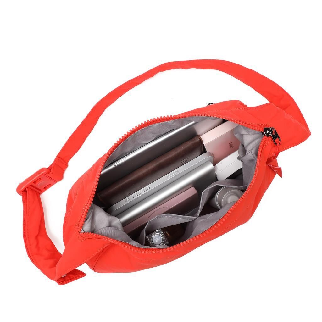 Smart Bags Mikro Poly Kumaş Postacı Kadın Çantası 3341 Gri