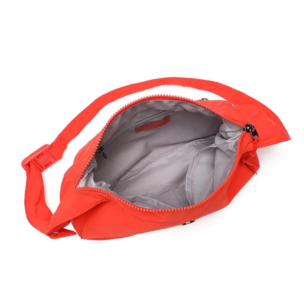 Smart Bags Mikro Poly Kumaş Postacı Kadın Çantası 3341 Gri