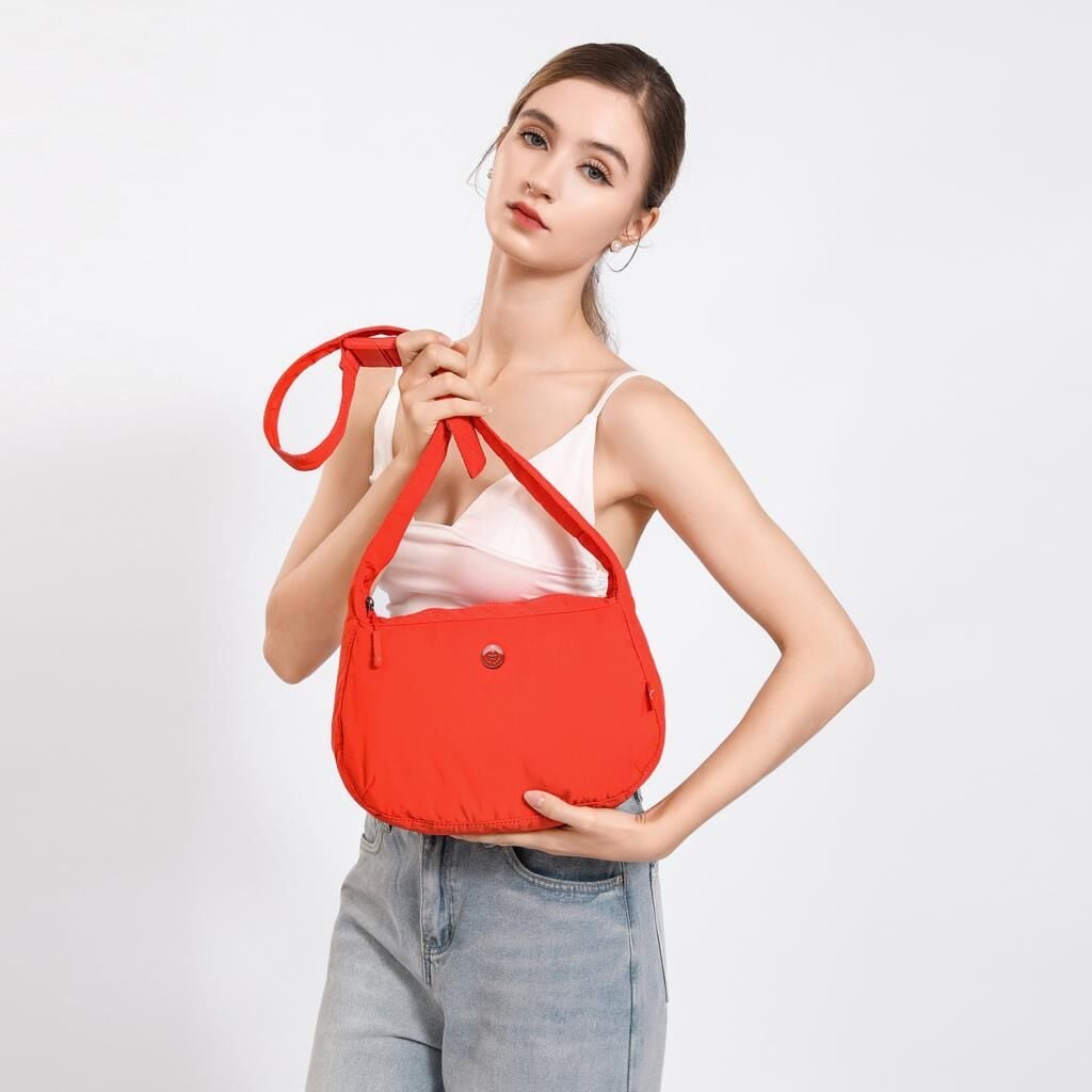 Smart Bags Mikro Poly Kumaş Postacı Kadın Çantası 3341 Gri