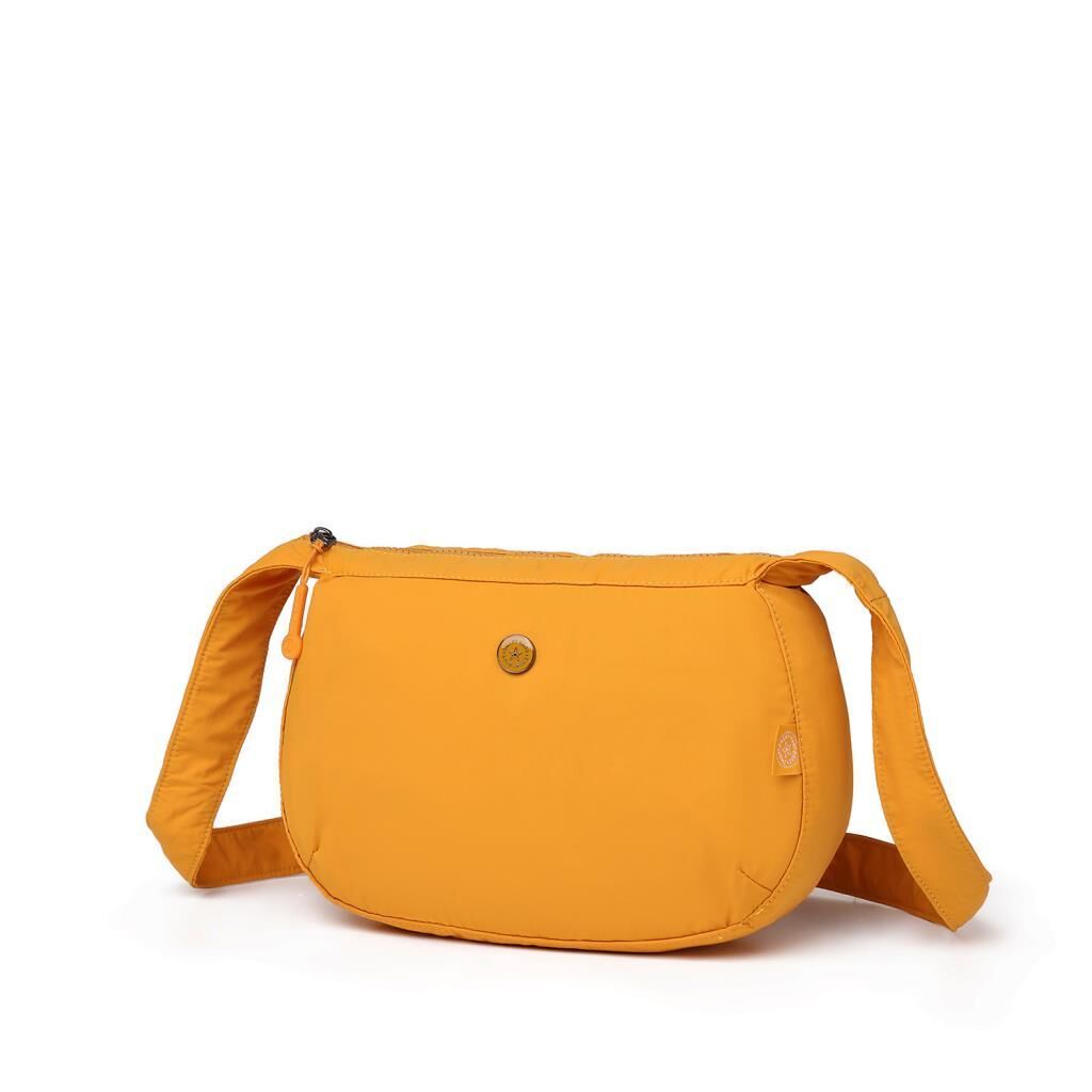 Smart Bags Mikro Poly Kumaş Postacı Kadın Çantası 3341 Hardal