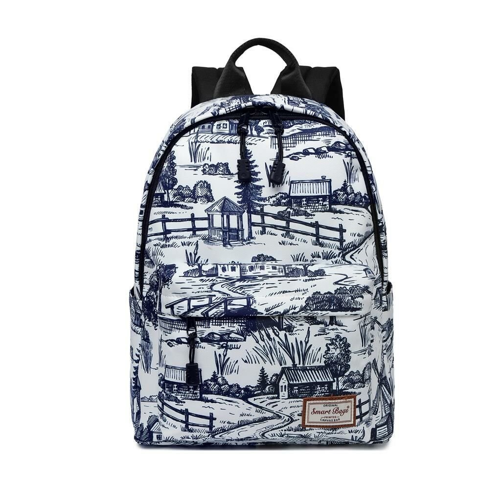 Smart Bags Printed Edition Uniseks Okul Sırt Çantası 3224 Manzara