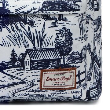 Smart Bags Printed Edition Uniseks Okul Sırt Çantası 3224 Manzara