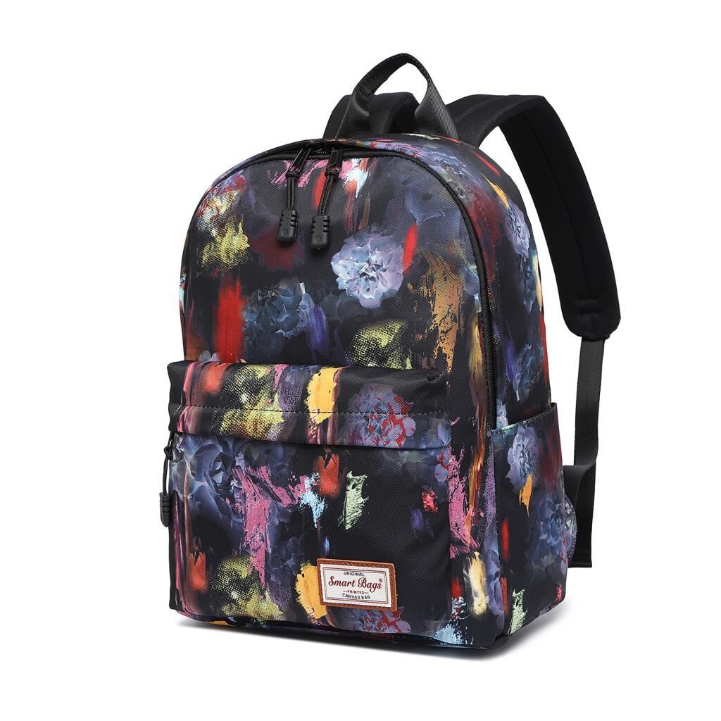 Smart Bags Printed Edition Uniseks Okul Sırt Çantası 3224 Tuval