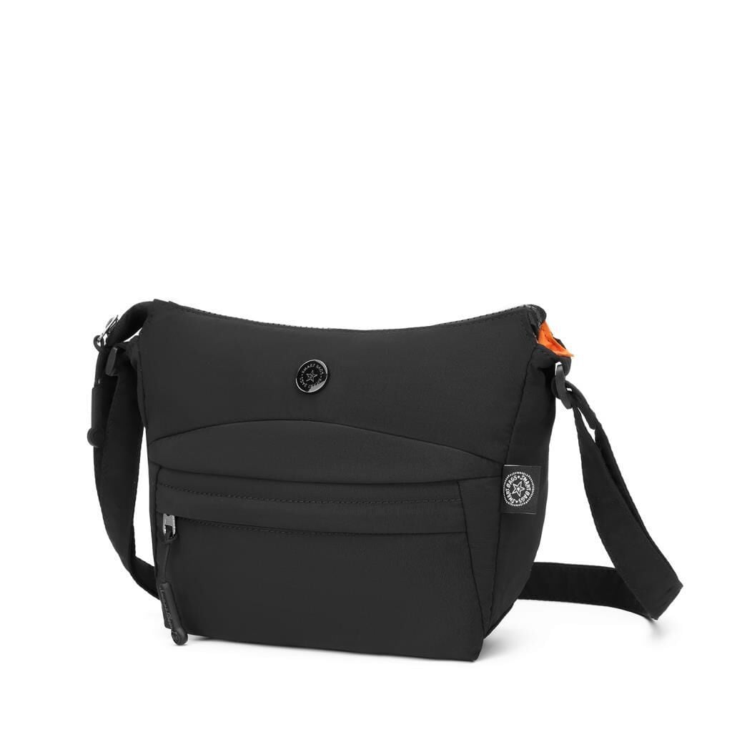 Smart Bags Mikro Poly Kumaş Postacı Kadın Çantası 3342 Siyah