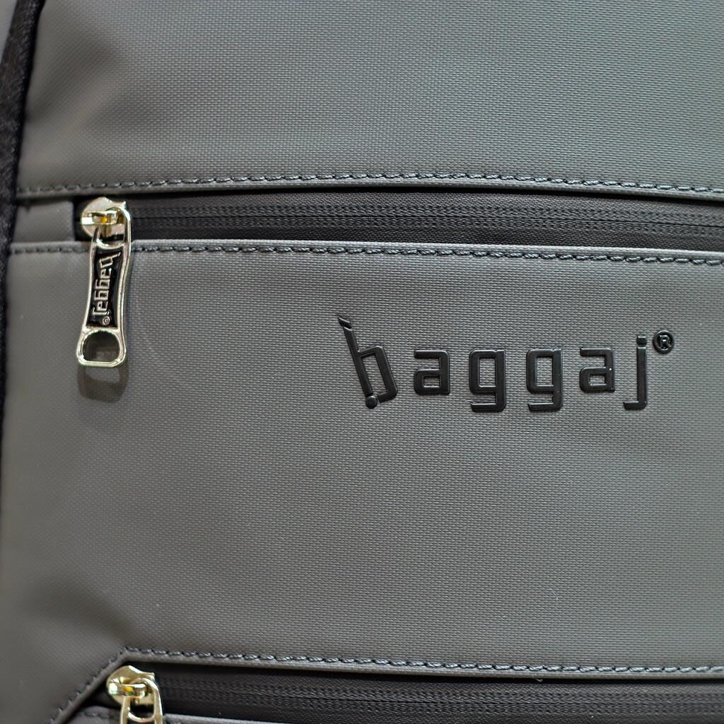 Baggaj Laptop Gözlü ve Körüklü İnce Tasarım Sırt Çantası Gri