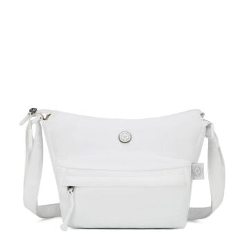 Smart Bags Mikro Poly Kumaş Postacı Kadın Çantası 3342 Beyaz