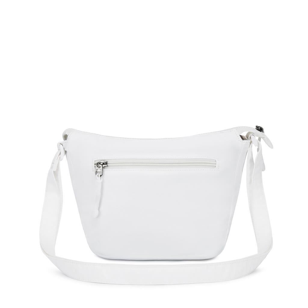 Smart Bags Mikro Poly Kumaş Postacı Kadın Çantası 3342 Beyaz