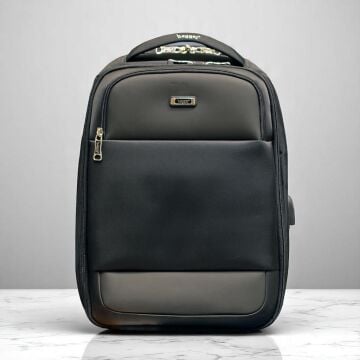 Baggaj Orta Boy Laptop Gözlü Sert Kasalı Sırt Çantası