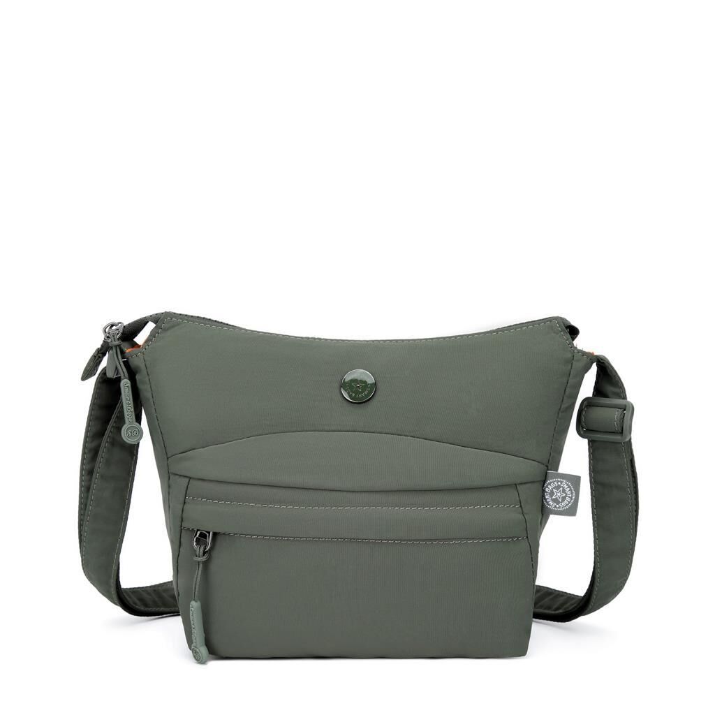 Smart Bags Mikro Poly Kumaş Postacı Kadın Çantası 3342 Haki