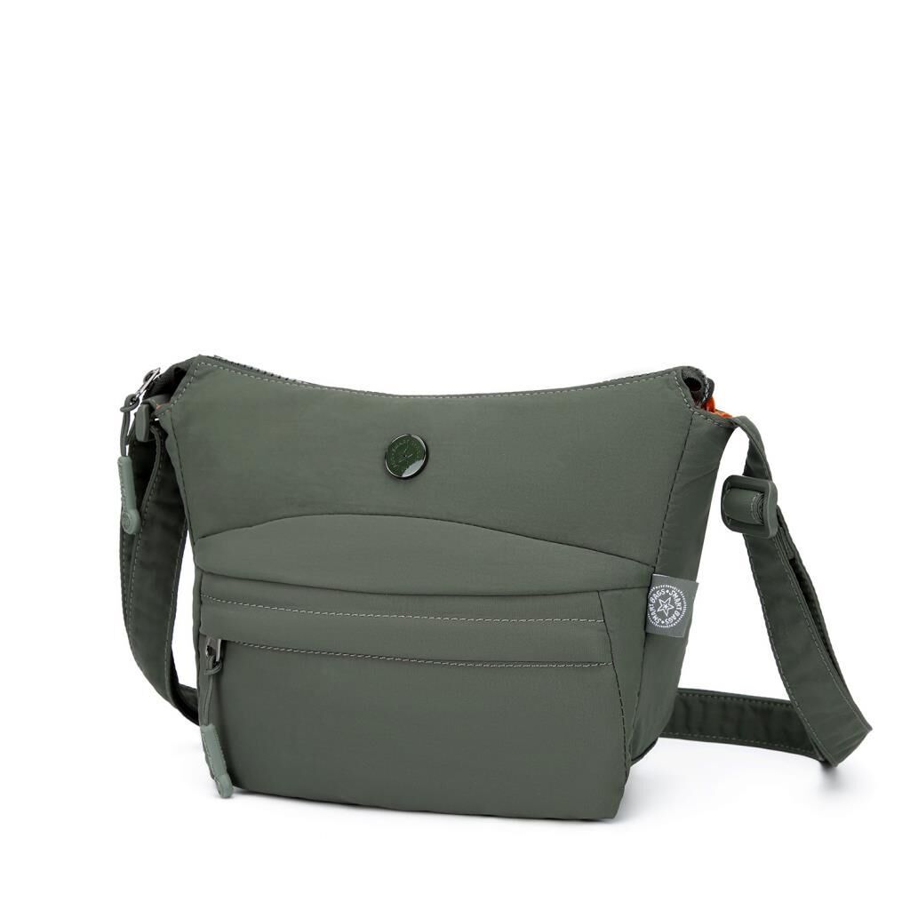 Smart Bags Mikro Poly Kumaş Postacı Kadın Çantası 3342 Haki