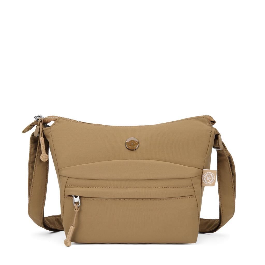 Smart Bags Mikro Poly Kumaş Postacı Kadın Çantası 3342 A.Kahve