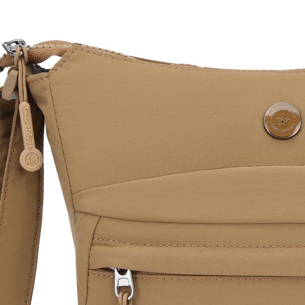 Smart Bags Mikro Poly Kumaş Postacı Kadın Çantası 3342 A.Kahve