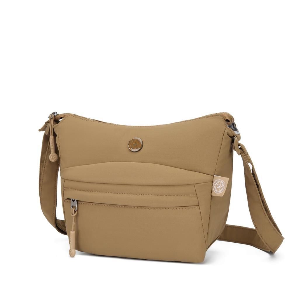 Smart Bags Mikro Poly Kumaş Postacı Kadın Çantası 3342 A.Kahve