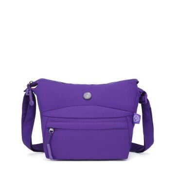 Smart Bags Mikro Poly Kumaş Postacı Kadın Çantası 3342 Mor