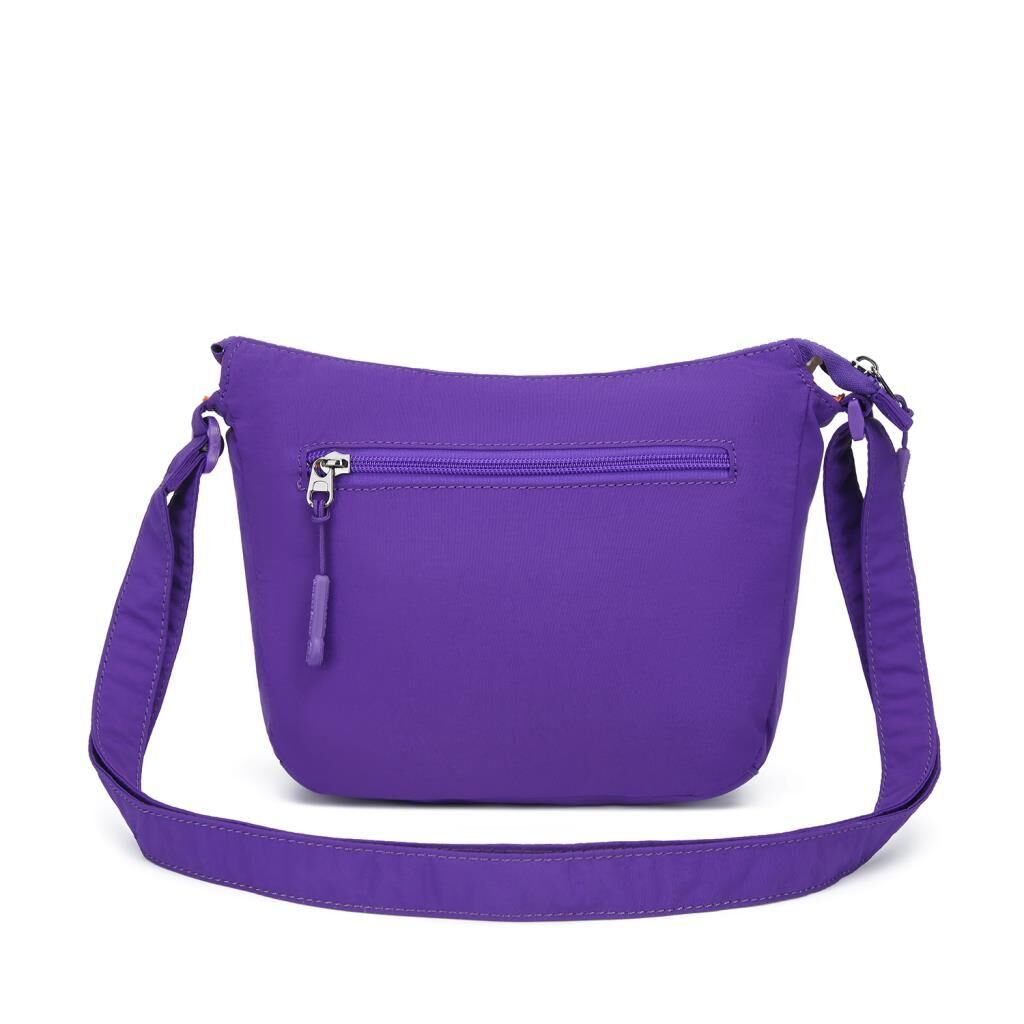 Smart Bags Mikro Poly Kumaş Postacı Kadın Çantası 3342 Mor