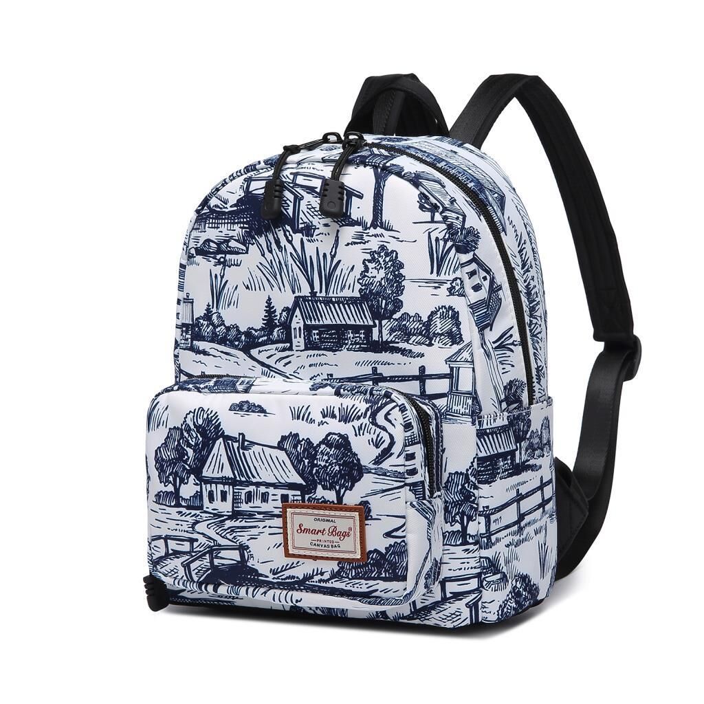 Smart Bags Küçük Boy Printed Edition Uniseks Sırt Çantası 3225