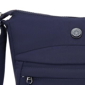 Smart Bags Mikro Poly Kumaş Postacı Kadın Çantası 3342 Laci