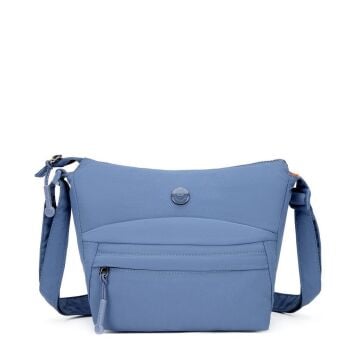 Smart Bags Mikro Poly Kumaş Postacı Kadın Çantası 3342 J.Mavi