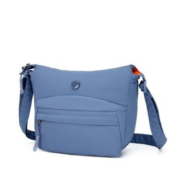 Smart Bags Mikro Poly Kumaş Postacı Kadın Çantası 3342 J.Mavi