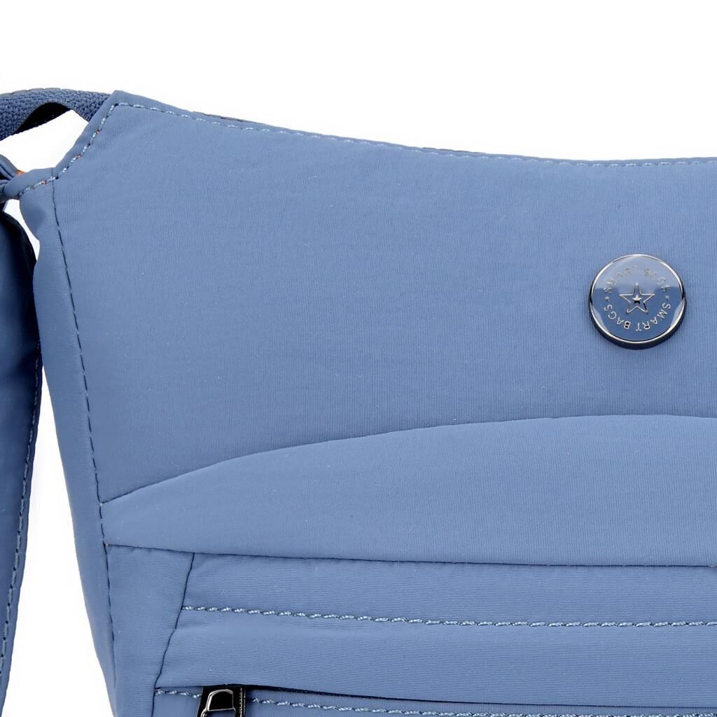 Smart Bags Mikro Poly Kumaş Postacı Kadın Çantası 3342 J.Mavi