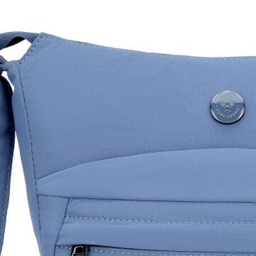 Smart Bags Mikro Poly Kumaş Postacı Kadın Çantası 3342 J.Mavi