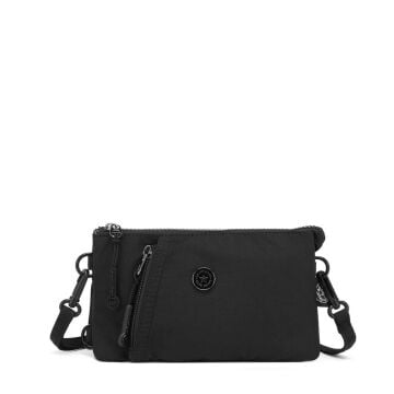 Smart Bags Mikro Poly Kumaş Uzun Askılı Kadın Cüzdanı 3343 Siyah