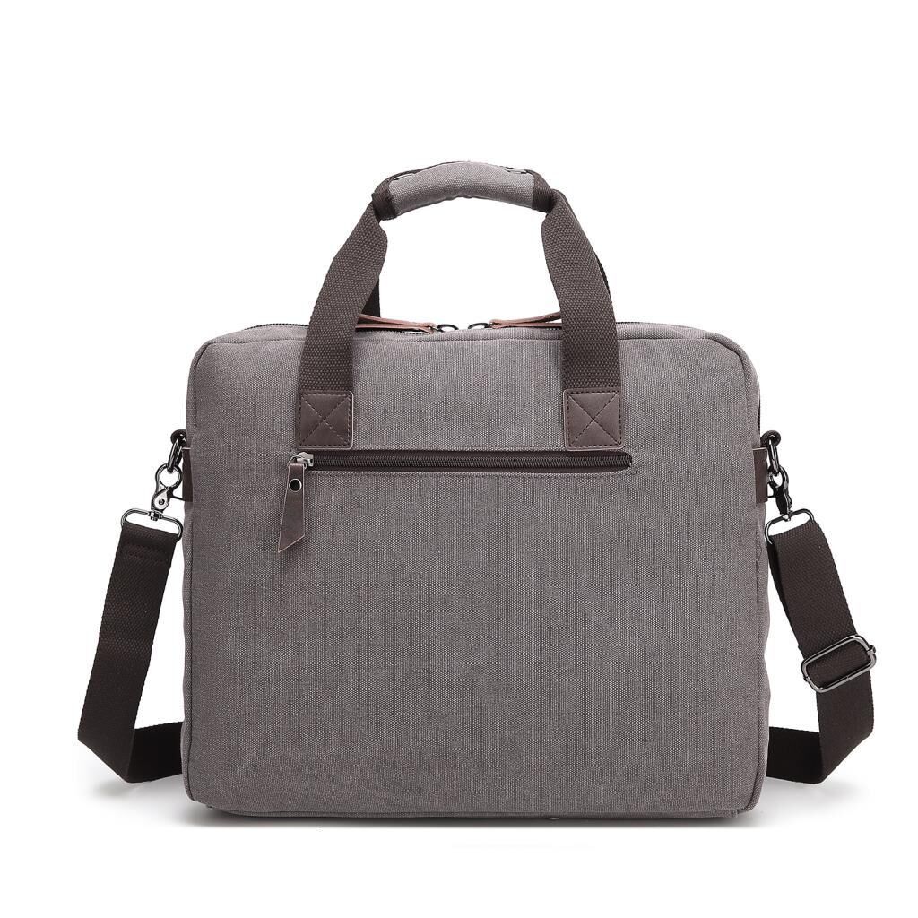 C-Active Kanvas Kumaş Uniseks Evrak ve Postacı Çantası 1318 78 Gri