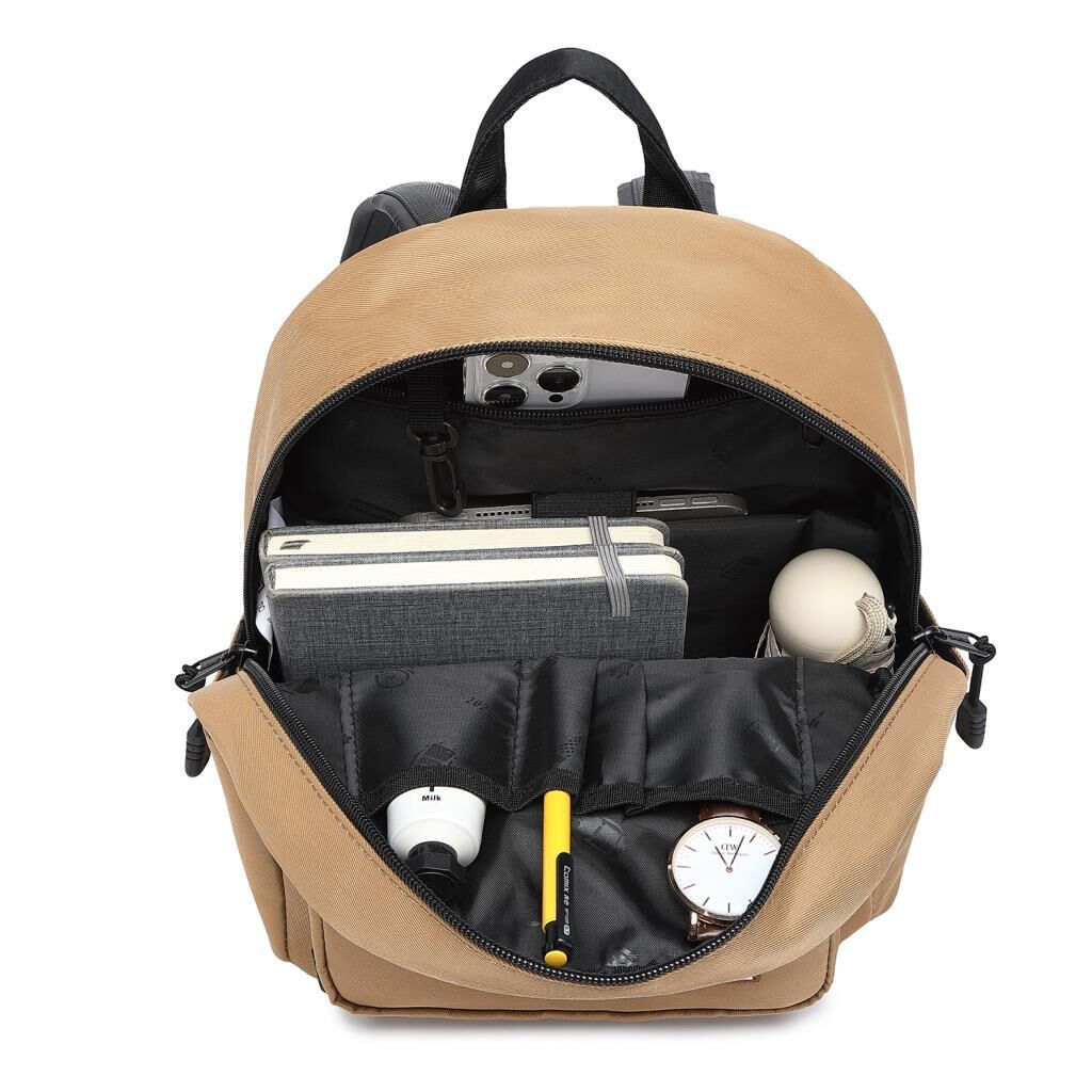 Smart Bags Küçük Boy Printed Edition Uniseks Sırt Çantası 3225 Taba